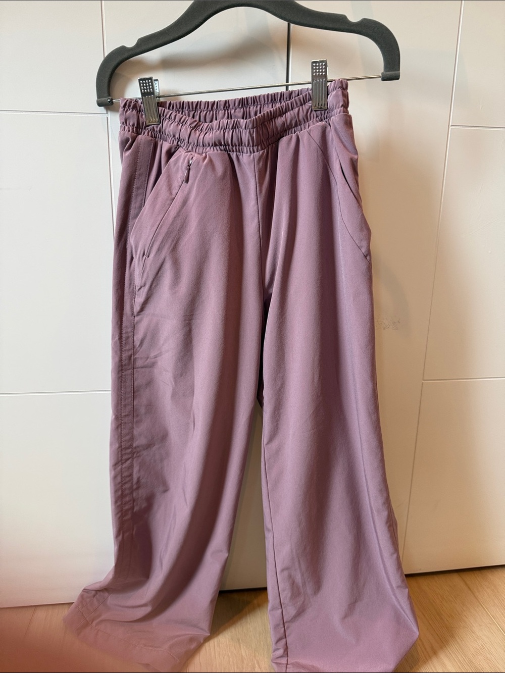 Athleta Girl Dusty Rose Elastic Waist Joggers